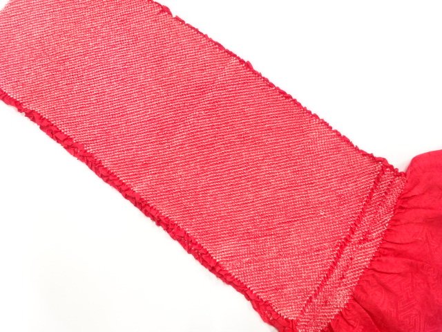 JAPANESE KIMONO / SHIBORI OBIAGE FOR FURISODE